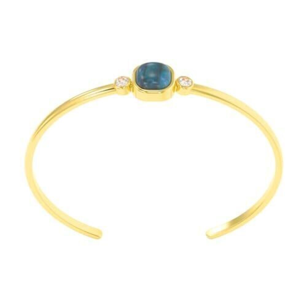 2835 Labradorite Bracelet – 925 Sterling Silver 18K Gold Plated –